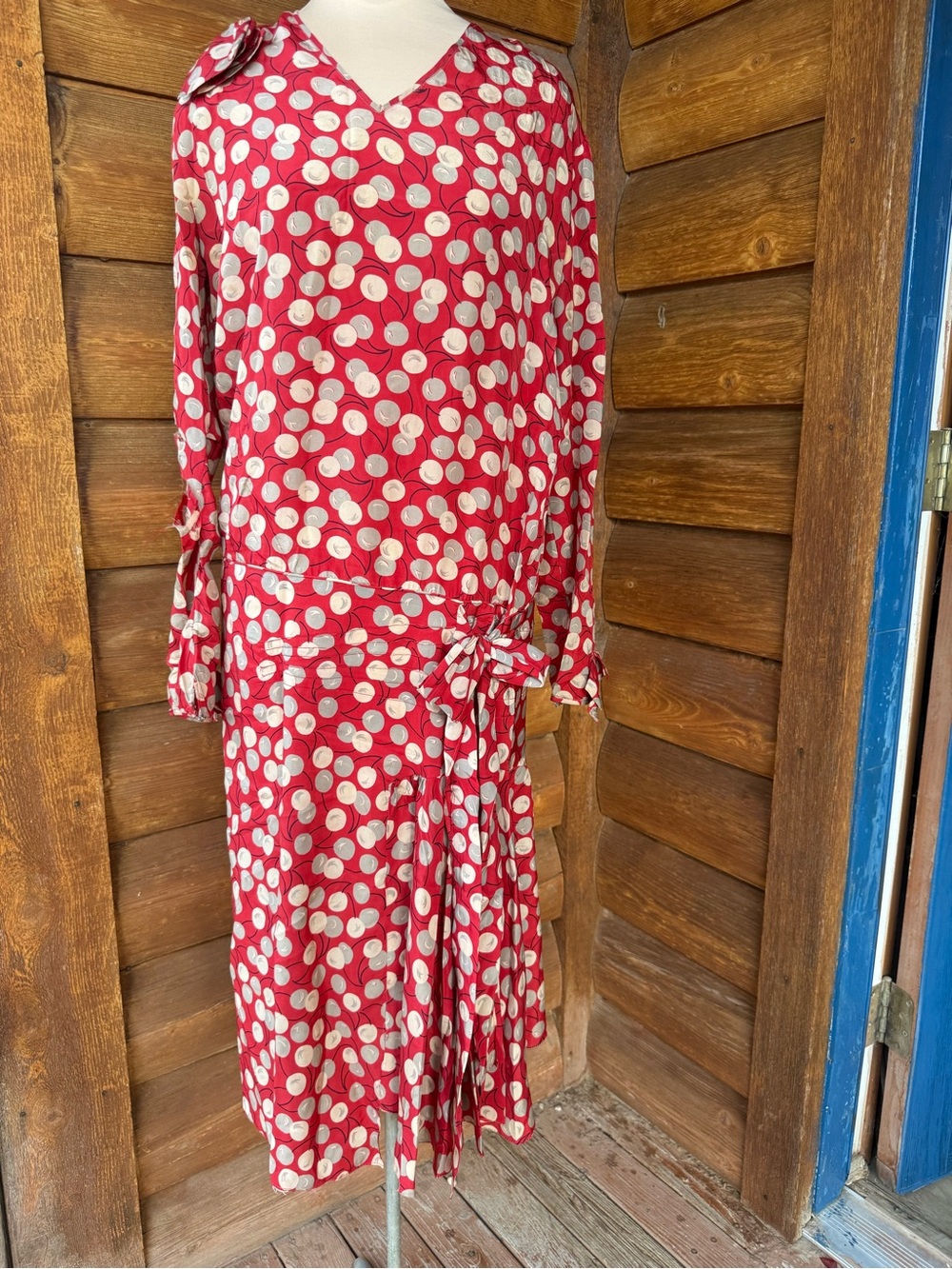 1920’s vintage silk dress